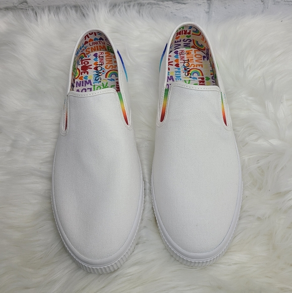 TOMS Baja Unity Slip-On Sneakers | White | Size 11.5 | NIB | Casual Comfort S - Picture 5 of 13